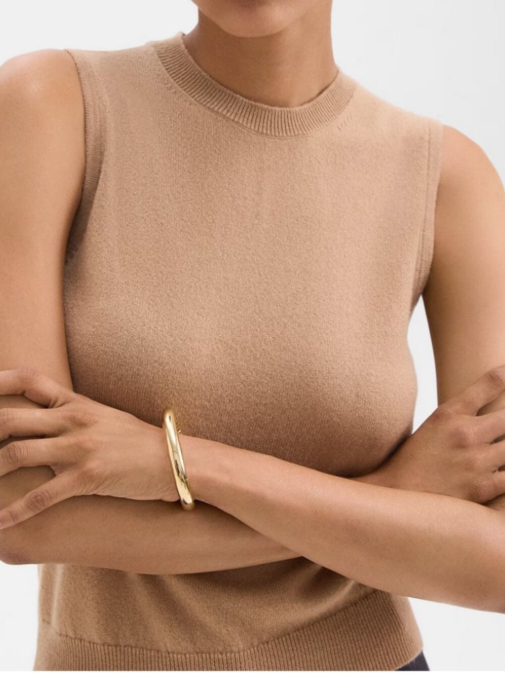 Theory Cashmere Crewneck Cardigan & Shell Top Set - Picture 6 of 6